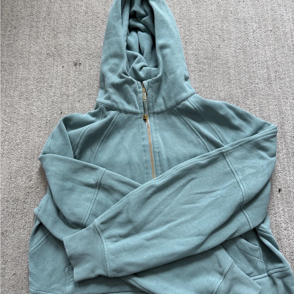 Scuba Oversized Half-Zip Hoodie M/L